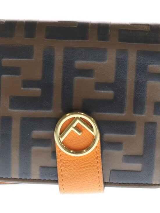 Fendi Handbags - Fendi F's Compact Wallet Bifold Brown